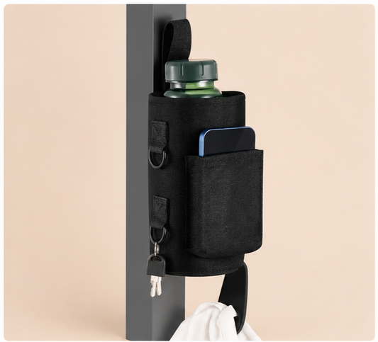 Magnetic Gym Water Bottle Bag Non Slip Magnetic
