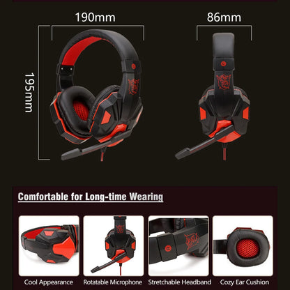 Headphone 3.5mm Wired Gaming Headset