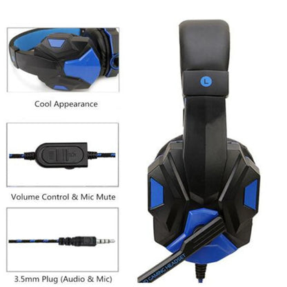 Headphone 3.5mm Wired Gaming Headset