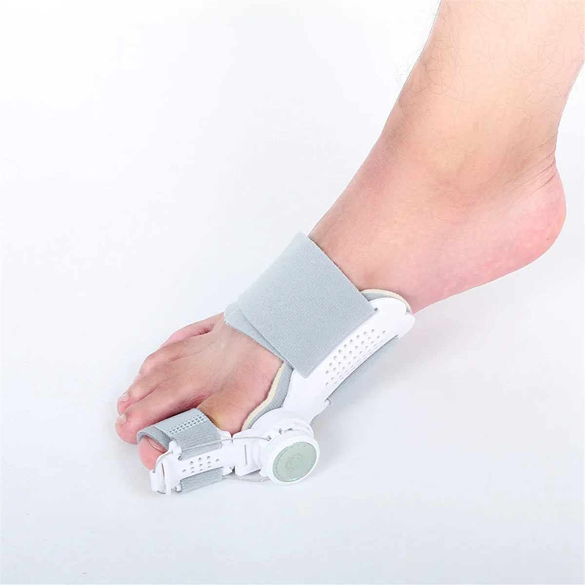 A42F  Bunion Corrector for Women Men, Adjustable Knob Double Correction Separator for Splints Hammer Toe Straightener