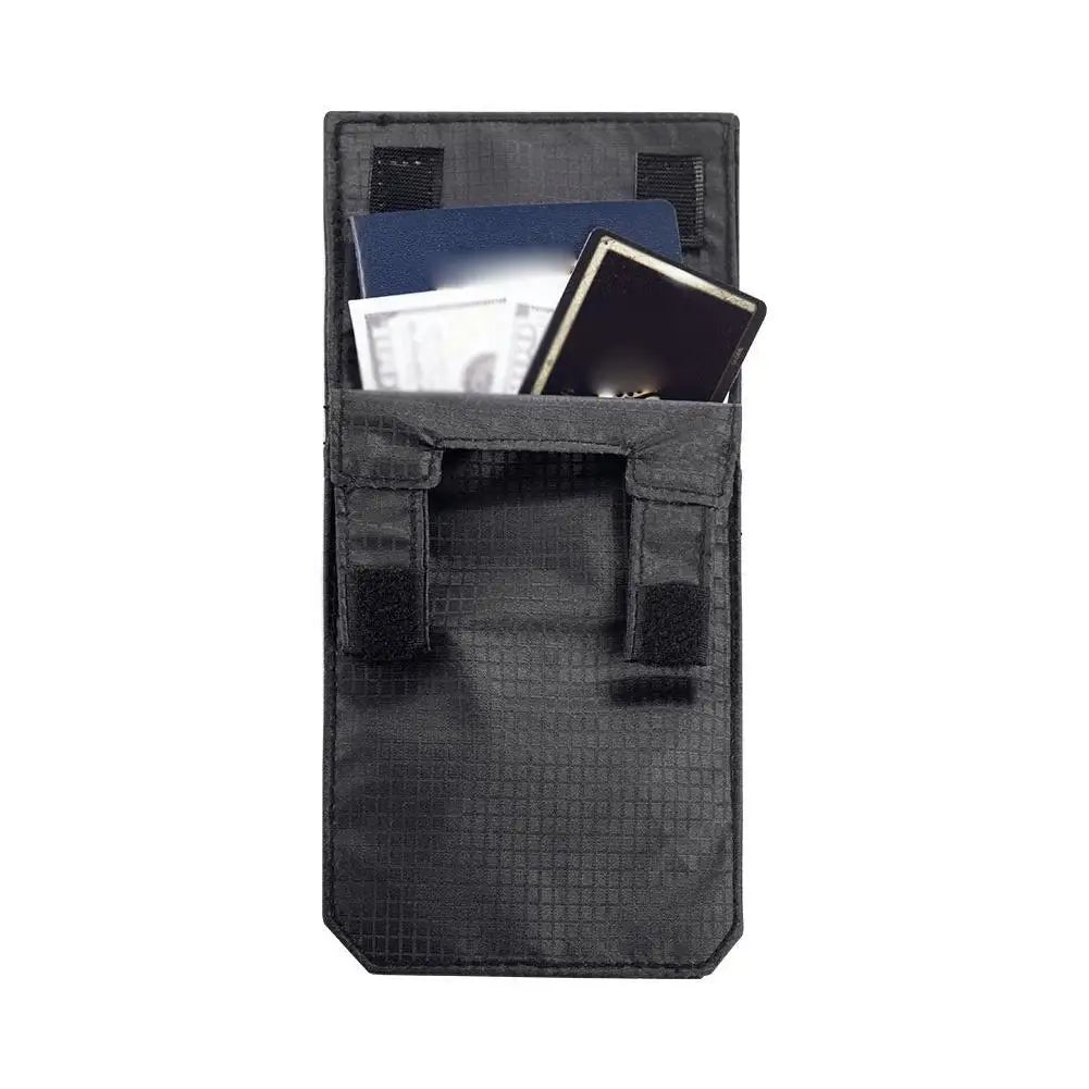 Slim Anti Theft Hidden Waist Pouch Portable Travel Money Belt Wallet Under Clothes Secure Storage For Cash ID Cards Passport
