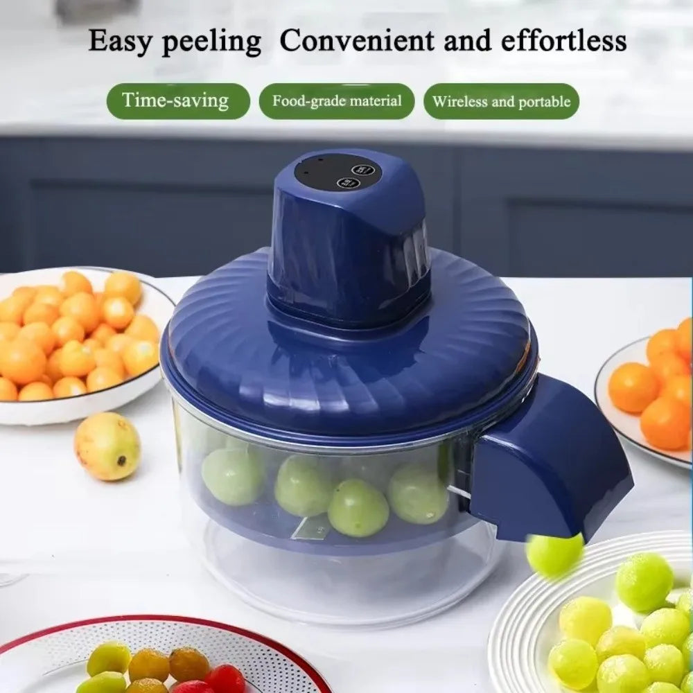 Rechargeable Electric Grape Peeling Machine