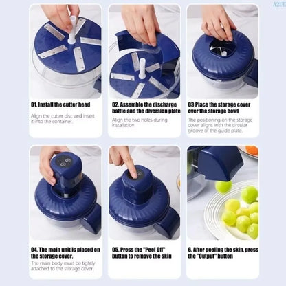 Rechargeable Electric Grape Peeling Machine