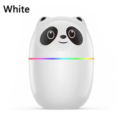 Mini Air Humidifier Cute Panda Aroma Oil Diffuser With Night Light USB Chargeable Cool Mist Sprayer Plants Purifier Humificador (Copy)