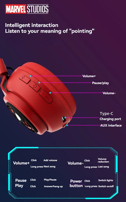Cartoon Spider-Man Series Wireless Earphones